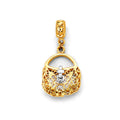 14K 2T Purse Charm for Mix&Match Br