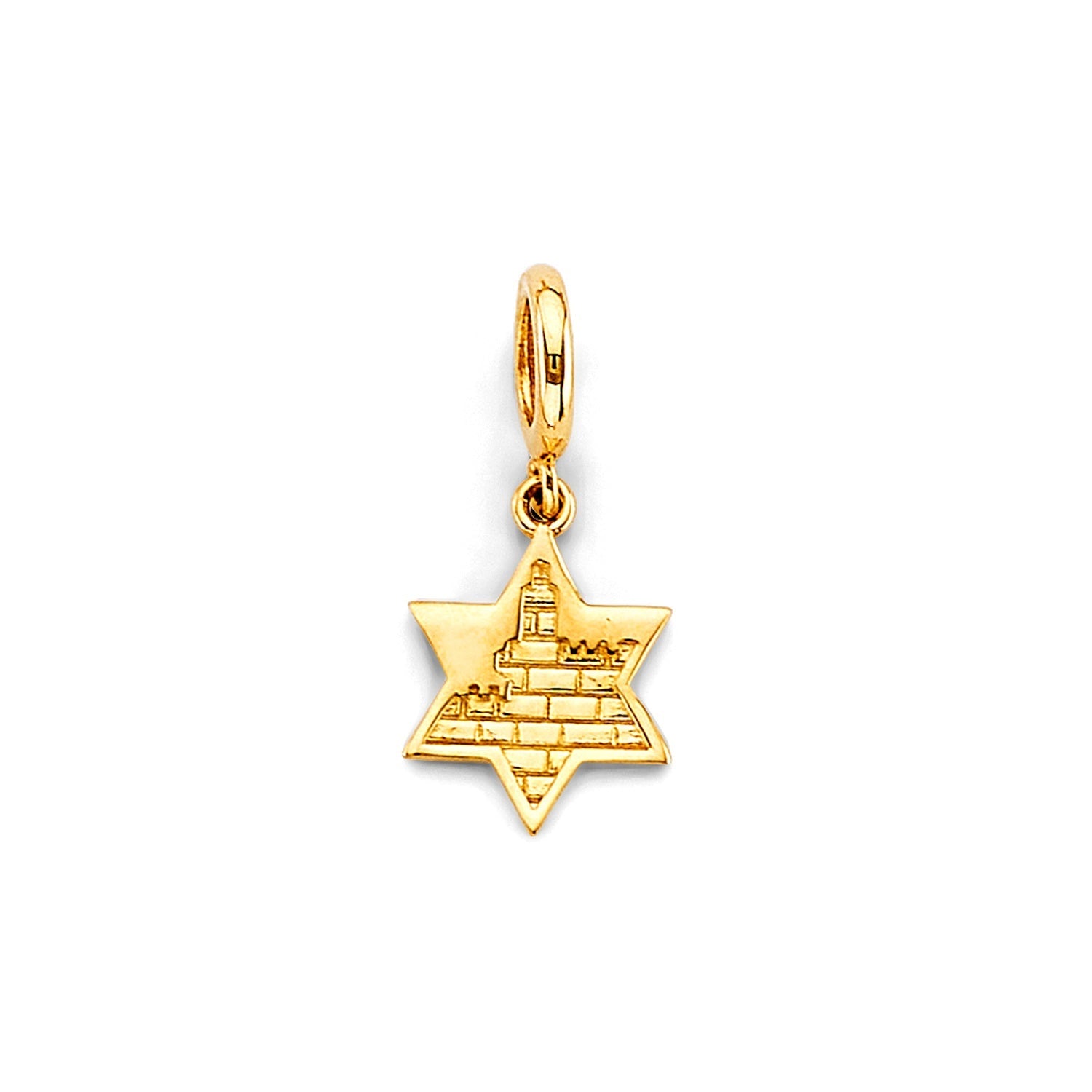 14KY Star of David Charm for Mix&Match Br
