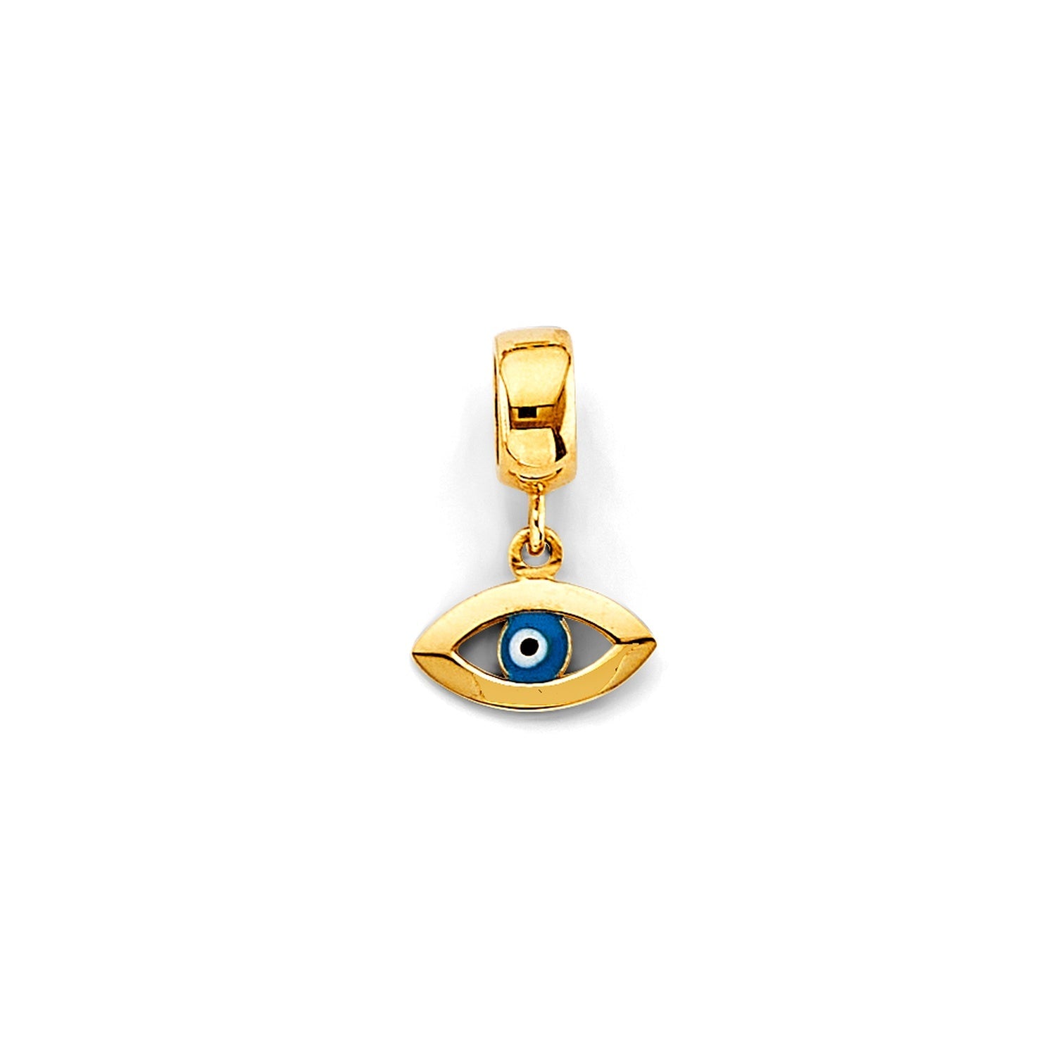 14KY Evil Eye Charm for Mix&Match Br