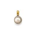 14K 2T Pearl Pendant / Set