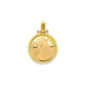14KY Queen Elizabeth Pendant / Set