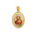 14KY Jesus Picture Pendant