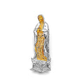 14K 2T Guadalupe Pendant
