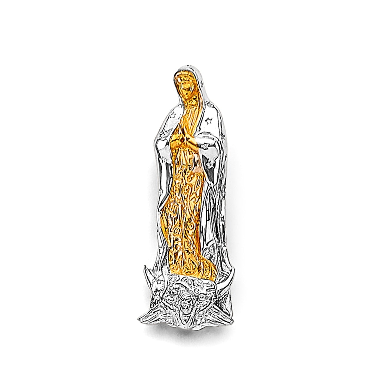 14K 2T Guadalupe Pendant