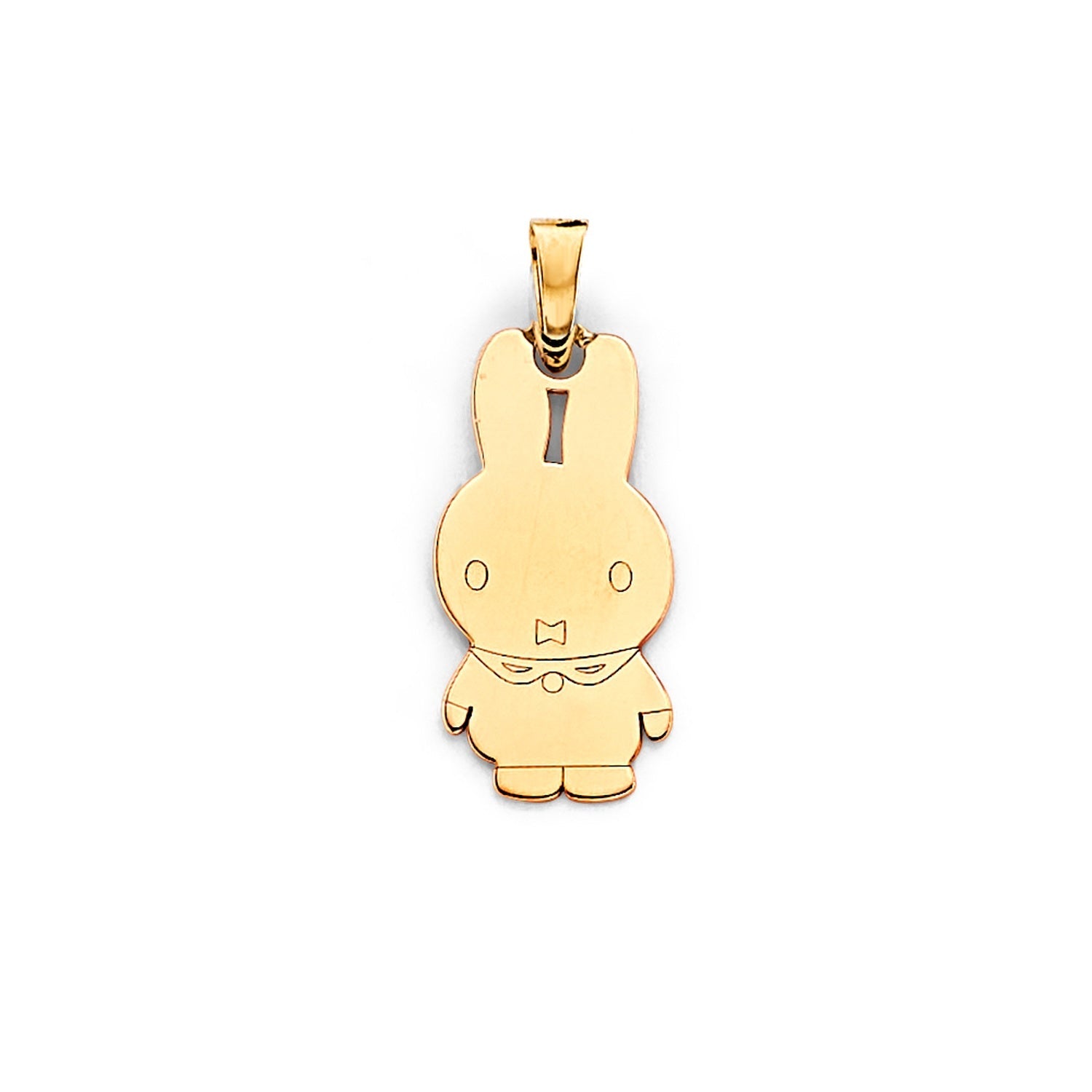 14KY Rabbit Pendant