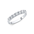 14KW CZ WEDDING BAND (RG75W)