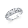 14KW CZ WEDDING BAND (RG80W)