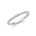 14KW CZ WEDDING BAND (RG84W)