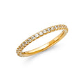 14KY CZ WEDDING BAND (RG84)