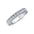 14KW CZ WEDDING BAND MEN (RG233)