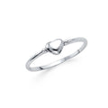 14KW HEART RING (RG306)