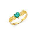14KY LADIES CZ RING (RG424)
