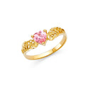 14KY LADIES CZ RING (RG457)