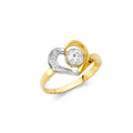 14KY BABY CZ RINGS (RG476)
