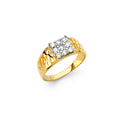 14KY BABY CZ RINGS (RG482)