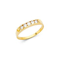 14KY BABY CZ RINGS (RG484)