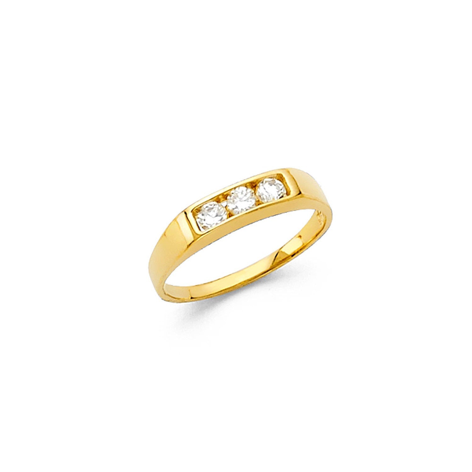 14KY BABY CZ RINGS (RG486)