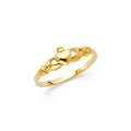 14KY BABY CZ RINGS (RG491)