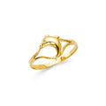 14KY BABY CZ RINGS (RG492)