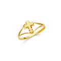 14KY BABY CZ RINGS (RG493)