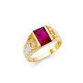 14KY BABY CZ RINGS (RG500)