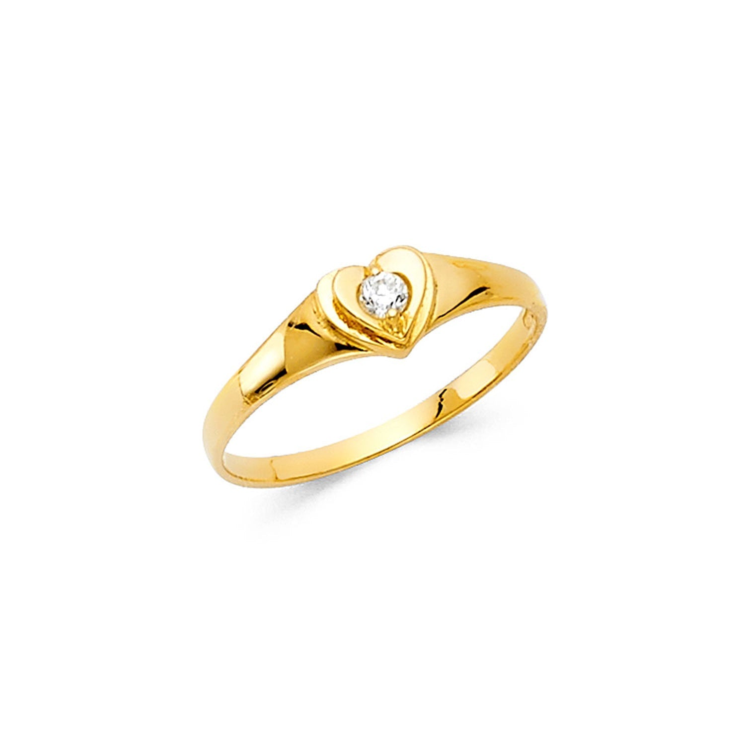 14KY BABY CZ RINGS (RG507)