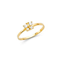 14KY BABY CZ RINGS (RG544)