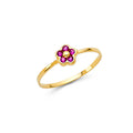 14KY BABY CZ RINGS (RG546)
