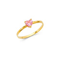 14KY BABY CZ RINGS (RG550)