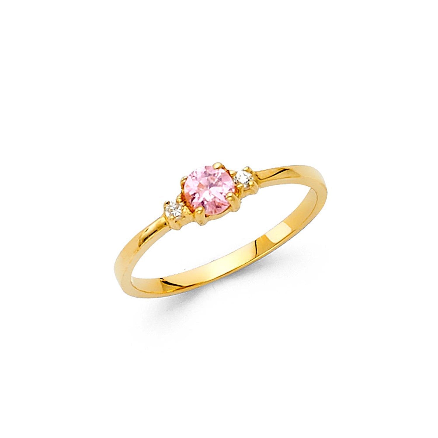 14KY BABY CZ RINGS (RG560)