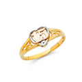 14K 3C 15 YRS RINGS (RG668)