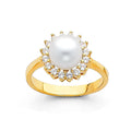 14KY PEARL RINGS (RG695)