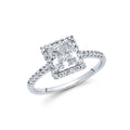 14KW PR CZ ENG RING W/RD SIDE