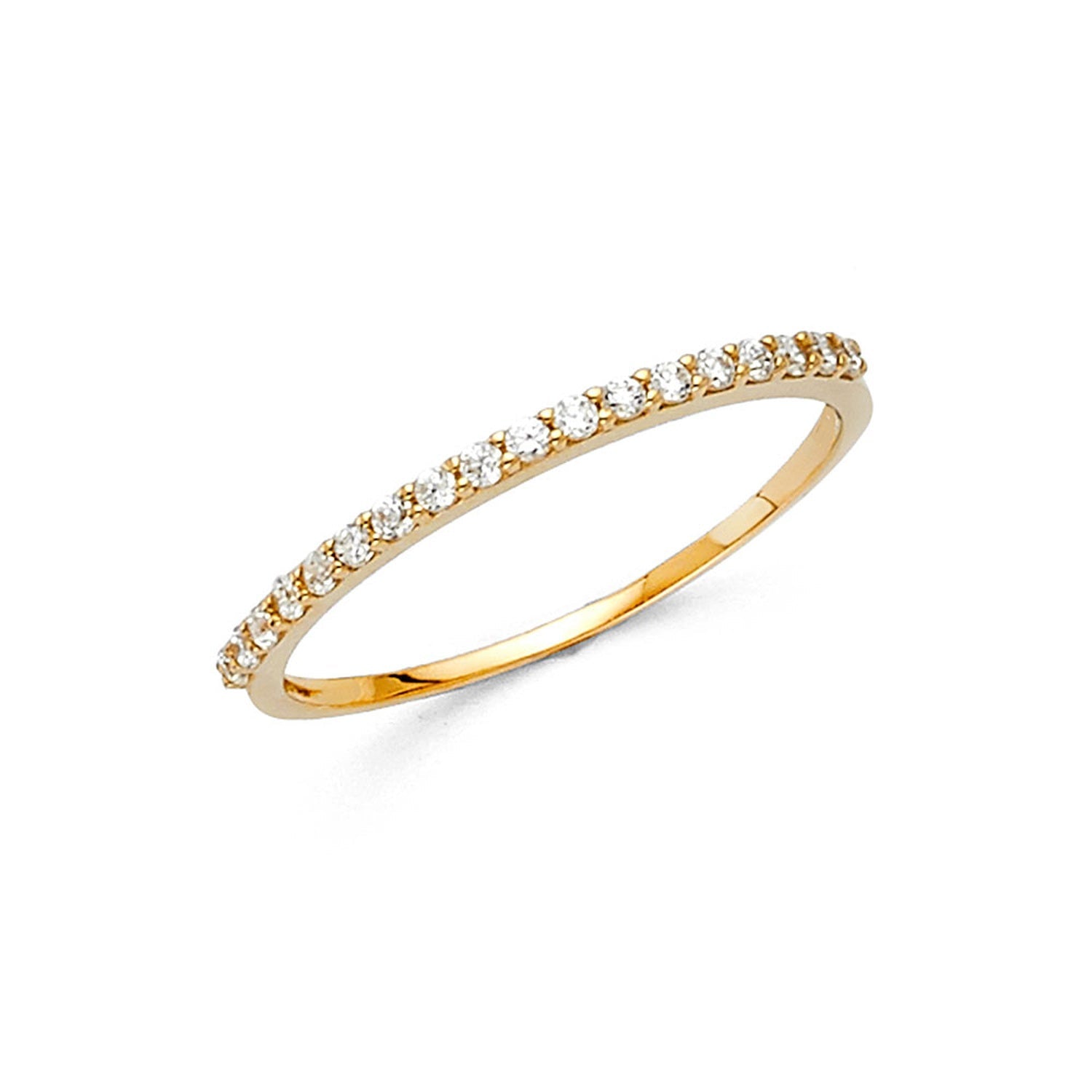14KY CZ ANNIVERSARY BAND