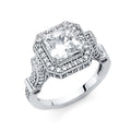 14KW CZ ENG RING