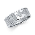14KW RELIGIOUS MENS RING