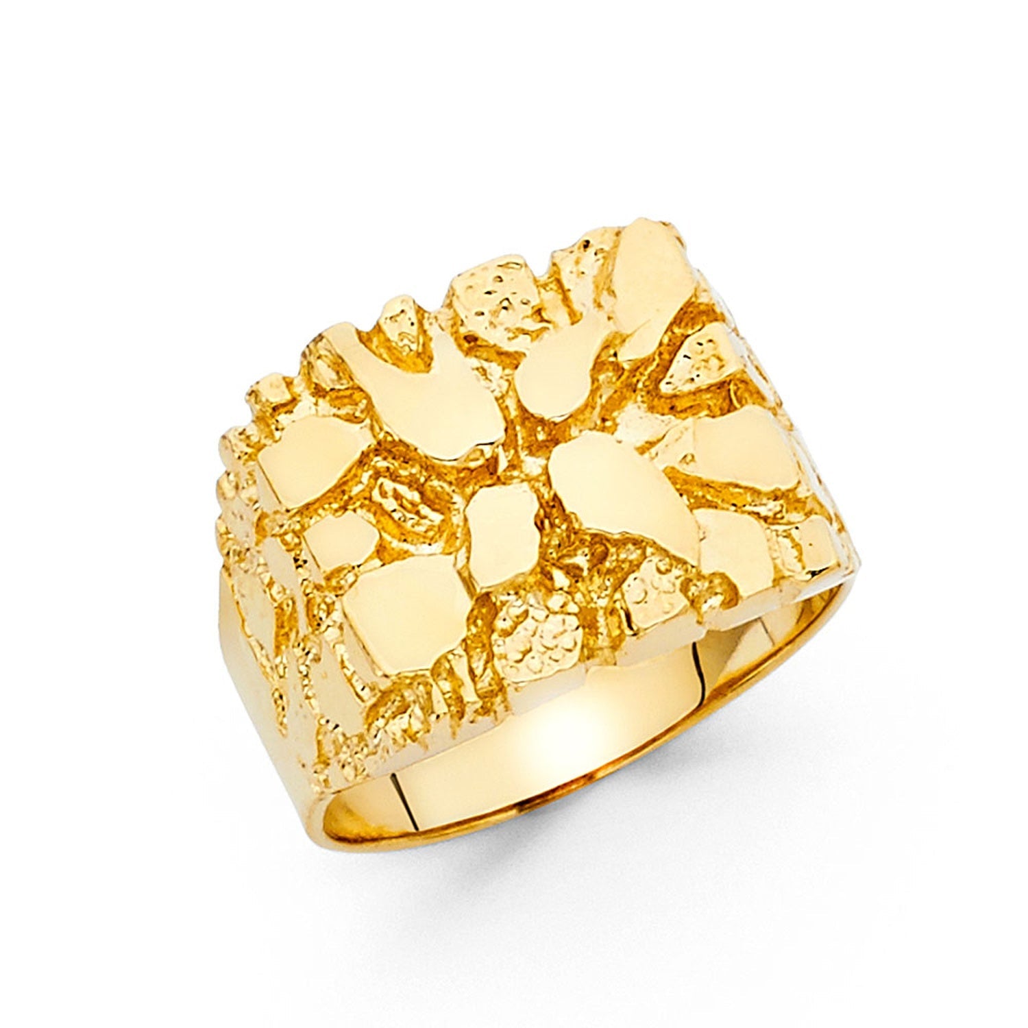 14KY NUGGET RING