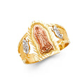 14K 3C GUADALUPE RING