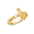 14KY CRUCIFIX RING