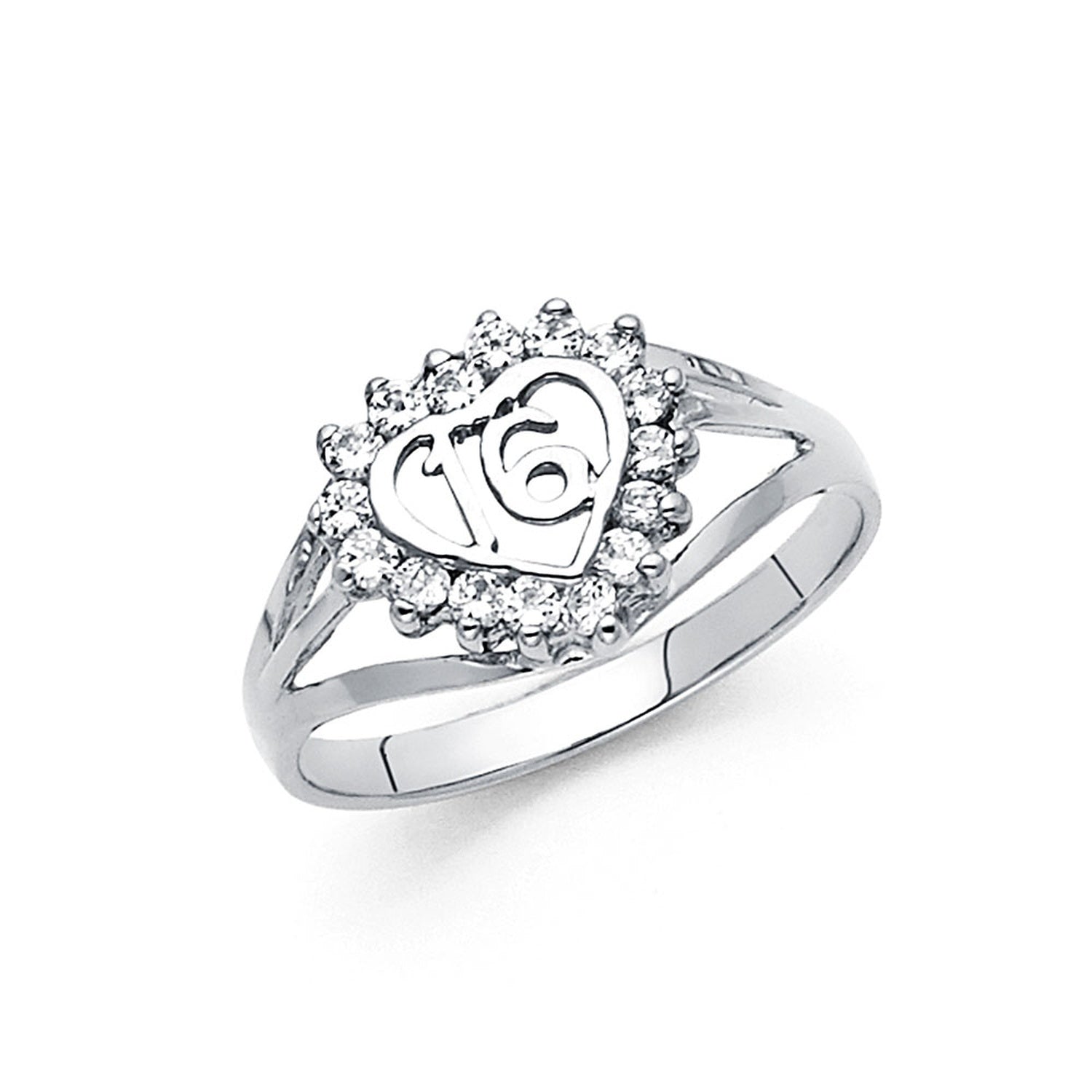 14KW CZ 16YEARS RING
