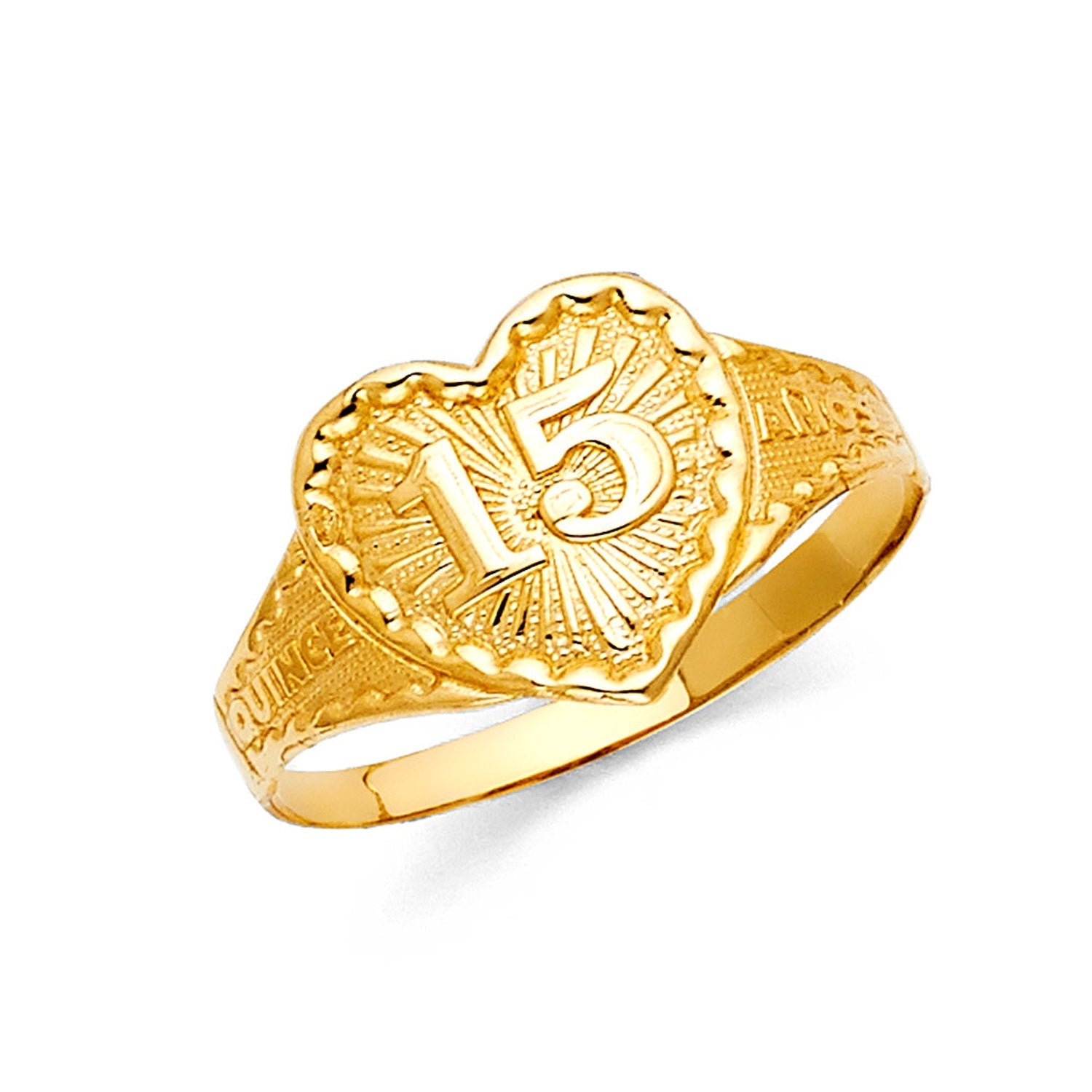 14KY 15YEARS RING