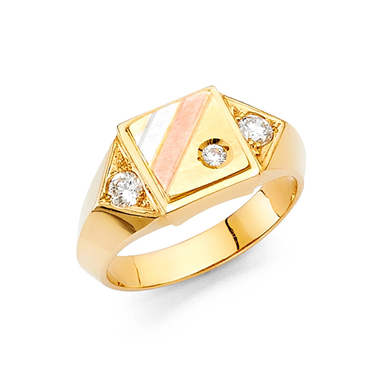 14KY CZ RING