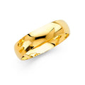 14KY 6MM WED BAND  SZ 10