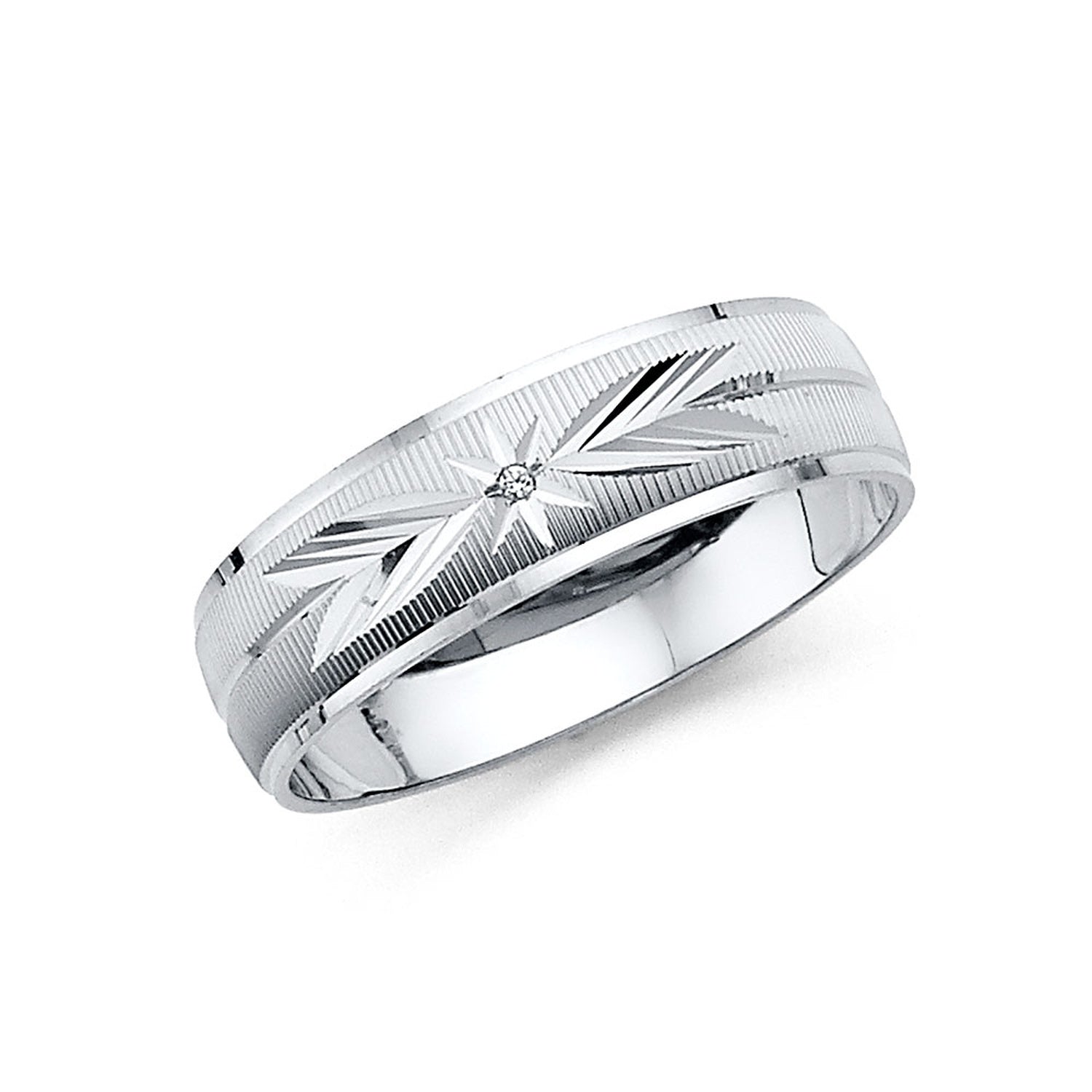 14KW MEN CZ WED BAND