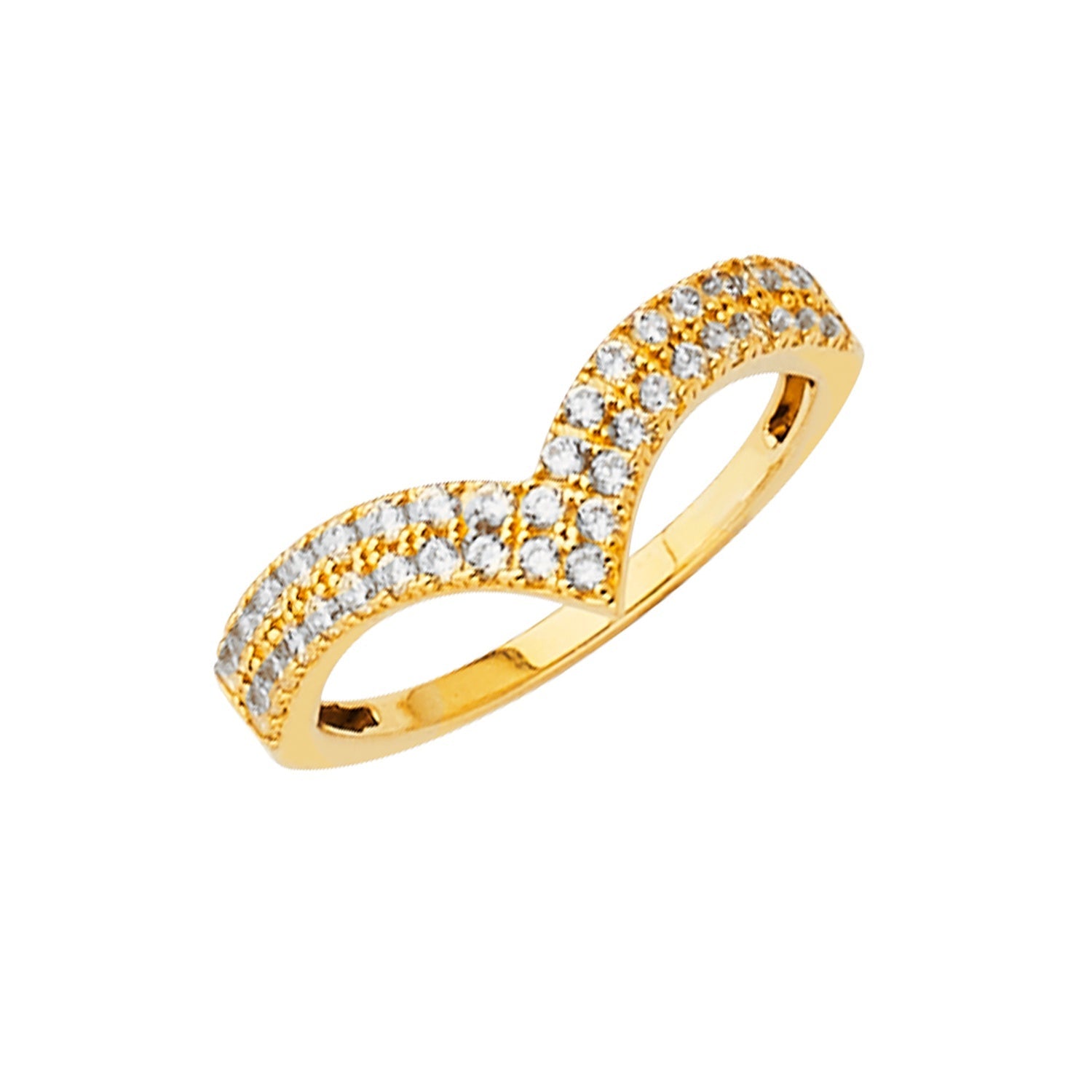14KY Fancy CZ Ring / Set