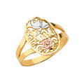 14K 3C Te-Amo Ring