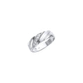 14KW Men's CZ Wedding Band / Trio Set