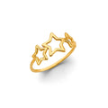 14KY Star Ring