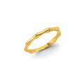 14KY Stackable Bamboo Ring