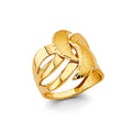 14KY Fancy Ladies Ring